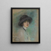 Il viaggiatore - Alice Pike Barney — quadro incorniciato alla parete