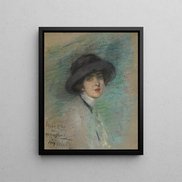 Il viaggiatore - Alice Pike Barney — quadro incorniciato alla parete