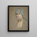 Il visitatore Mme Richard P. McCullough - Alice Pike Barney — quadro incorniciato alla parete