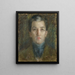 Il giovane diplomatico - Alice Pike Barney — quadro incorniciato alla parete