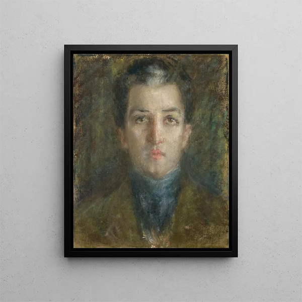 Il giovane diplomatico - Alice Pike Barney — quadro incorniciato alla parete