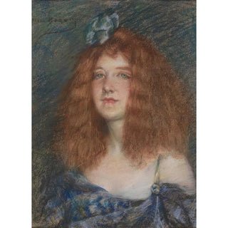 Alice Pike Barney - Woman with Red Hair.webp
