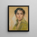 Giovane poeta - Alice Pike Barney — quadro incorniciato alla parete