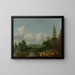 Paesaggio svedese - Allaert van Everdingen — quadro incorniciato alla parete