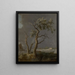 Alberi sul bordo dell'acqua (1) - Allaert van Everdingen — quadro incorniciato alla parete