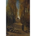 Riproduzione del dipinto Allée di pioppi in autunno - Vincent van Gogh