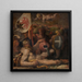 Allégorie di Volterra - Giorgio Vasari — quadro incorniciato alla parete