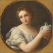 Allégorie dell'Innocenza - Giovanni Domenico Cerrini — ambientato in un interno