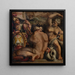 Allégorie del Casentino - Giorgio Vasari — quadro incorniciato alla parete