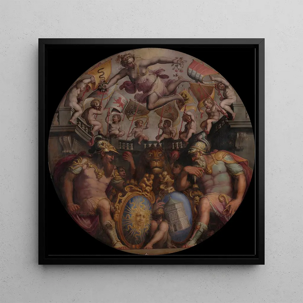 Allégories des quartiers de San Giovanni et Santa Maria Novella - Giorgio Vasari