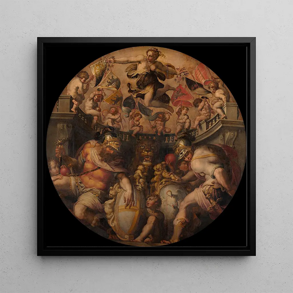 Allégories des quartiers de Santo Spirito et Santa Croce - Giorgio Vasari