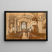 Vecchia chiesa di Handsworth prima del suo restauro - Allen Edward Everitt — quadro incorniciato alla parete