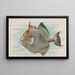 Poisson-coffre - Allen Ginter — quadro incorniciato alla parete