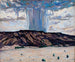 Averse sur Black Mesa, Nuovo Messico - Allen Tucker — vista dell’opera
