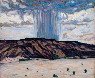 Allen Tucker - Cloudburst at Black Mesa New Mexico.webp
