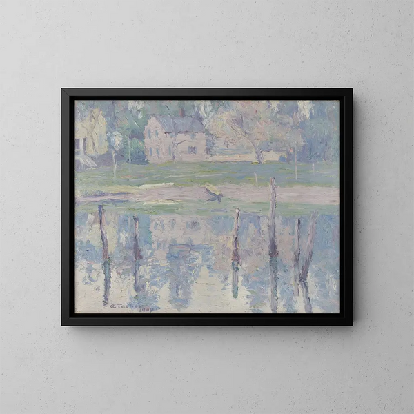 Paesaggio - Allen Tucker — quadro incorniciato alla parete