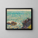 Due barche - Allen Tucker — quadro incorniciato alla parete