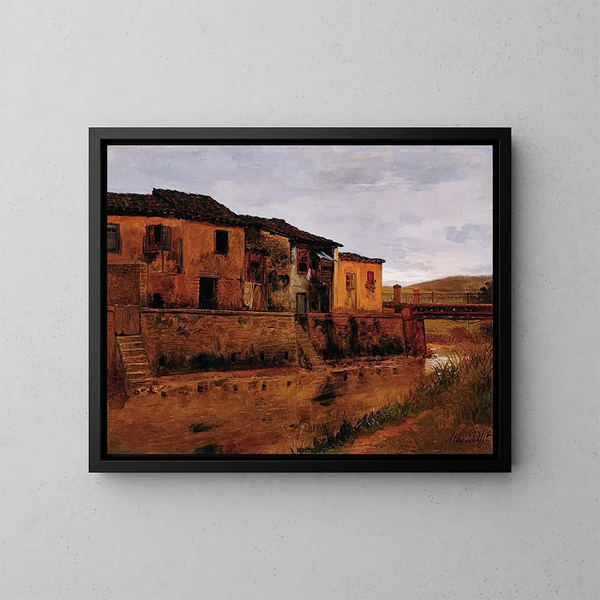 Ponte di Tabatinguera - Almeida Júnior — quadro incorniciato alla parete
