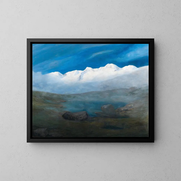 Dopo molte ore - Alois Hans Hübner — quadro incorniciato alla parete