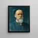 Autoritratto - Alois Schönn — quadro incorniciato alla parete