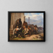 Pellegrino tirolese - Alois Schönn — quadro incorniciato alla parete