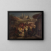 Bazar turco - Alois Schönn — quadro incorniciato alla parete