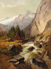 Ruisseau de montagne - Alois Wolf — vista dell’opera