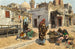 che offre rinfreschi al Cairo - Alphons Leopold Mielich — vista dell’opera