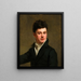 Autoritratto - Alphonse-Henri Perin — quadro incorniciato alla parete