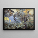 Celebrazione di Svantovit sull'Isola di Rügen - Alphonse Mucha — quadro incorniciato alla parete