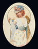 Attraverso il buco della serratura - Alphonse Mucha — vista dell’opera