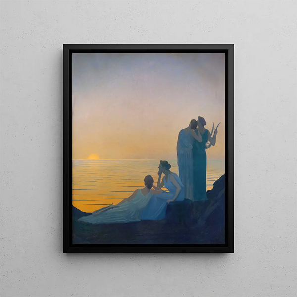 Sera antico - Alphonse Osbert — quadro incorniciato alla parete