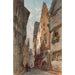 Riproduzione del dipinto Paesaggio urbano - Alphonse Pecquereau