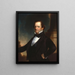 Henry N. Walker - Alvah Bradish — quadro incorniciato alla parete