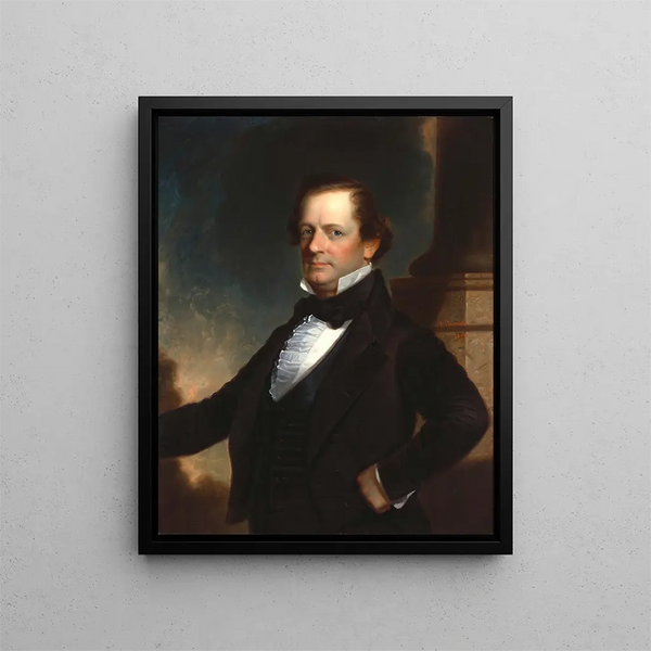 Henry N. Walker - Alvah Bradish — quadro incorniciato alla parete