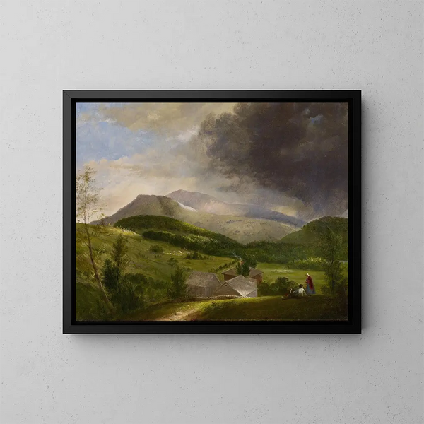 Tempesta imminente nelle Montagne Bianche - Alvan Fisher — quadro incorniciato alla parete