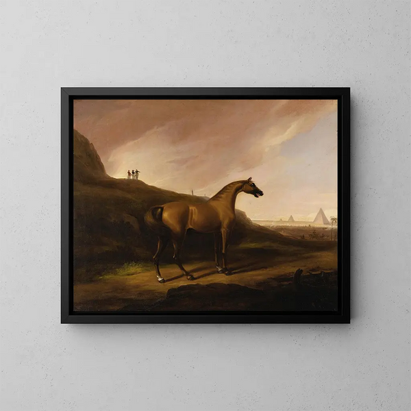 Il cavallo di Napoleone - Alvan Fisher — quadro incorniciato alla parete