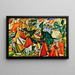 Processione del Corpus Christi - Amadeo de Souza-Cardoso — quadro incorniciato alla parete