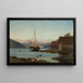 Soir à Balestrand - Amaldus Nielsen — quadro incorniciato alla parete