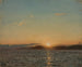 Tramonto serale a Hvaler - Amaldus Nielsen — vista dell’opera