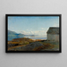 Approche de Hardangerfjord - Amaldus Nielsen — quadro incorniciato alla parete