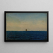 L'Atlantico - Amaldus Nielsen — quadro incorniciato alla parete