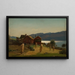 Bondestuer Balestrand - Amaldus Nielsen — quadro incorniciato alla parete