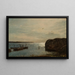 Brygge Hvaler - Amaldus Nielsen — quadro incorniciato alla parete