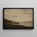 Un'isola - Amaldus Nielsen — quadro incorniciato alla parete