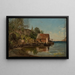Da Aaviken - Amaldus Nielsen — quadro incorniciato alla parete