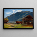 Da Eide, Hardanger - Amaldus Nielsen — quadro incorniciato alla parete