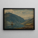 di Fjærland - Amaldus Nielsen — quadro incorniciato alla parete