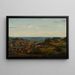 Da Gjertsbjerg Mandal - Amaldus Nielsen — quadro incorniciato alla parete