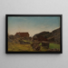 Fra Ny-Hellesund - Amaldus Nielsen — quadro incorniciato alla parete